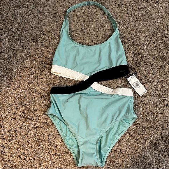 Calvin Klein Swimwear One Piece Swimsuit Size 12 NWT - Picture 1 of 8